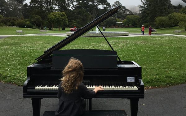 Out & About: the Flower Piano at the San Francisco Botanical Garden